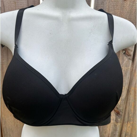 Just Be black t strap bra size 38D - Picture 1 of 7